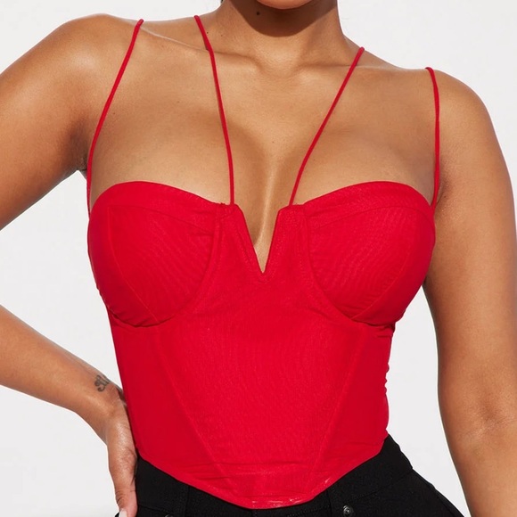 Fashion Nova Tops - Sara Corset Top